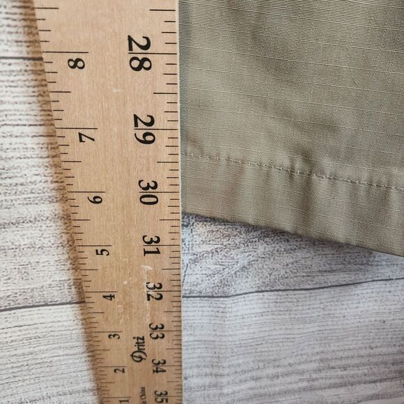 Tru-Spec Mens 32x32 Khaki Cargo Tactical Ripstop Utility Work Pants - Picture 7 of 13